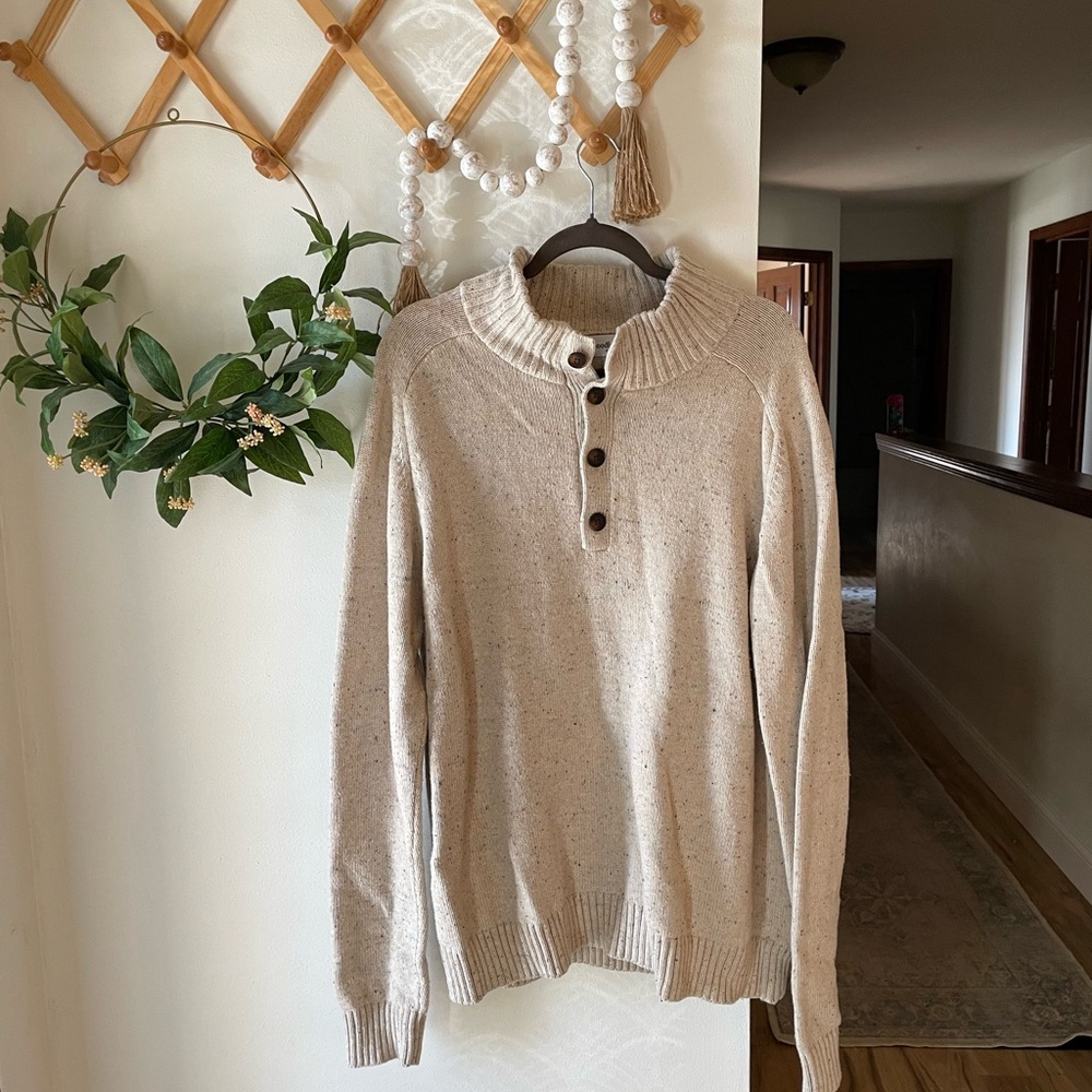 Goodfellow & Co Light Brown Knit Sweater